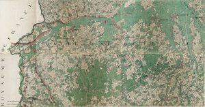 Mappa di Stavele - Roesbrugge-Haringe (Stavele), Belgio di Joseph de Ferraris (1726 – 1814) da Joseph de Ferraris