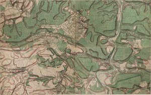 Mappa di St. Gerard - Saint-Gérard da Joseph de Ferraris