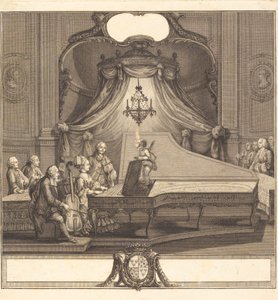 Il concerto meccanico da Joseph de Longueil after Charles Eisen