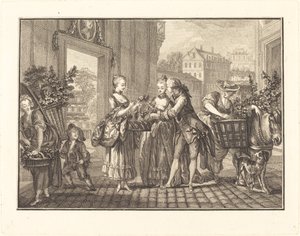 La primavera da Joseph de Longueil after Charles Eisen
