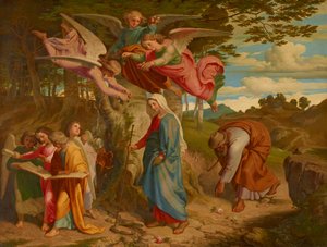 Il passaggio di Maria sulle montagne da Joseph von Fuhrich