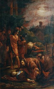 La morte del conte palatino Ottone di Baviera da Joseph von Fuhrich