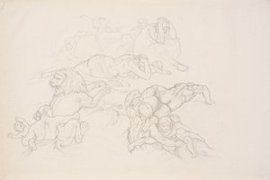 Scena del diluvio da Joseph von Fuhrich