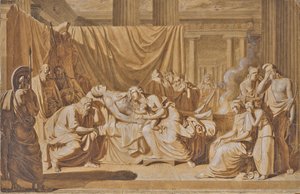 La morte di Achille da Joseph von Fuhrich
