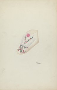 Scarpa del bambino, c. 1938 da Josephine C. Romano