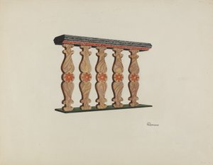 Balaustra del coro da Josephine C. Romano