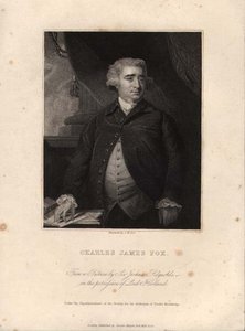 Charles James Fox (1749-1806), inciso da John William Cook