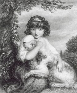 Amami, ama il mio cane da Joshua (after) Reynolds