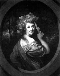 Mademoiselle Giovanna Baccelli (1753-1801) inciso da J.R. Smith, pubblicato nel 1783 da Joshua (after) Reynolds