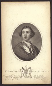 Sir John Lockhart-Ross, ammiraglio britannico (incisione) da Joshua (after) Reynolds