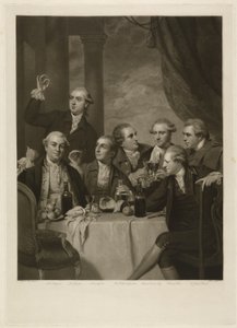 La società dei dilettanti, inciso da Charles Turner da Joshua (after) Reynolds