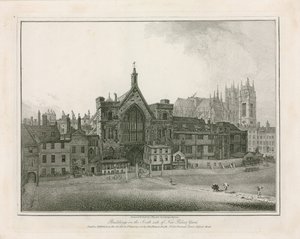 Edifici sul lato sud di New Palace Yard da Joshua Bryant