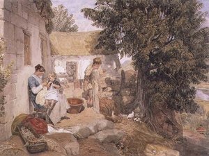 Cottage vicino a Symonds Yat con figure di campagna