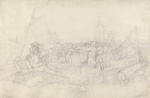Molo di Dover da Joshua Cristall
