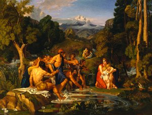 Latona e i contadini licii da Joshua Cristall