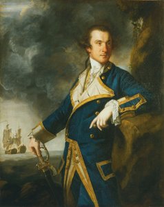 Ammiraglio Alexander Hood da Joshua Reynolds
