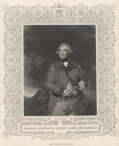 George Augustus Eliott, 1° Barone Heathfield da Joshua Reynolds