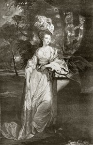 Mary Isabella Somerset, Duchessa di Rutland, incisa da Valentine Green, da 