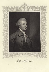 Ritratto di Edmund Burke da Joshua Reynolds