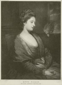 Ritratto di Kitty Fisher da Joshua Reynolds
