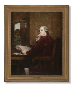 Ritratto di William Henry Cavendish Bentinck, 3° duca di Portland alla sua scrivania da Joshua Reynolds