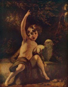 San Giovanni nel deserto da Joshua Reynolds