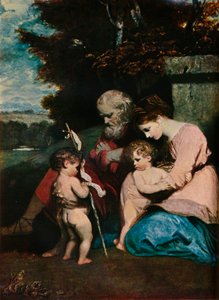 La Sacra Famiglia con il Bambino San Giovanni, 1788-9 da Joshua Reynolds