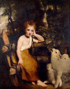 La giovane pastorella da Joshua Reynolds