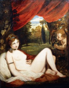 Venere e Cupido, o "La baccante licenziosa" da Joshua Reynolds