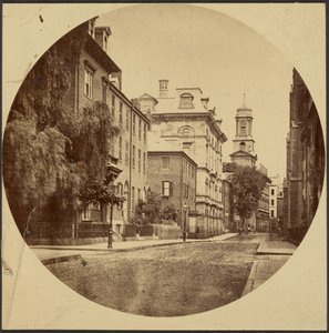 Chauncy Street da Exeter Place da Josiah Johnson Hawes