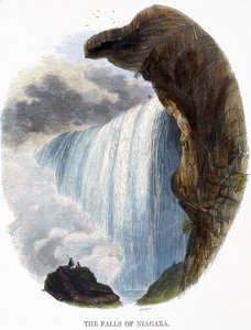 Le Cascate del Niagara, da Fenomeni della Natura, 1849 da Josiah Wood Whymper