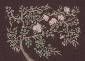 Albero dai fiori rosa da Josie George
