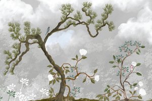 Pino sereno e fiori da Josie George