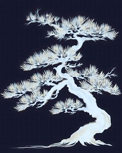 Bonsai bianco da Josie George