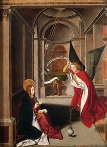 Annunciazione, dettaglio