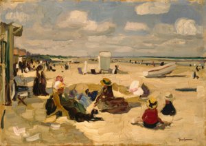 Spiaggia di La Panne da Josse Goossens