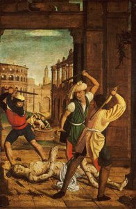 Il martirio di San Sebastiano da Josse Lieferinxe