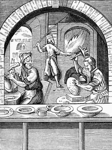 Fabbricante di bacini da Jost Amman