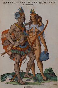 Costumi degli abitanti del Brasile da Jost Amman