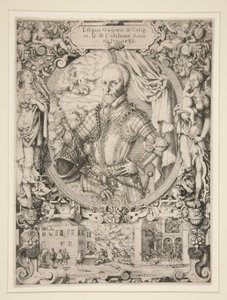 Gaspard de Coligny, Ammiraglio di Francia da Jost Amman