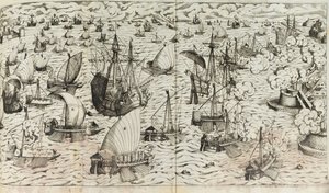 Illustrazione dal Kriegsbuch di Leonhard Fronsperger, 1571 da Jost Amman