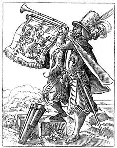 Trombettista militare, XVI secolo