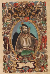 Ritratto del Duca Christoph del Württemberg da Biblia germanica da Jost Amman