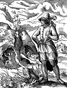 Il minatore, XVI secolo