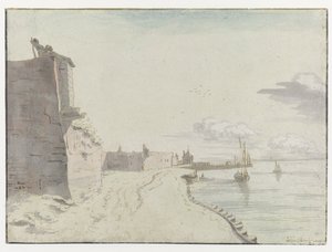 Veduta del Bastione Waterschans, Bergen op Zoom da Josua de Grave