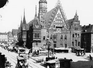 Municipio, Breslavia (odierna Wroclaw), Polonia, c.1910