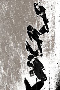 Verso la Porta di Giaffa, dalla serie Tuesday at the Wailing Wall, 2016 (fotografia) da Joy Lions