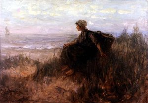 Sulle dune da Jozef  Israels