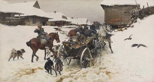 Partenza per la Caccia da Jozef Brandt