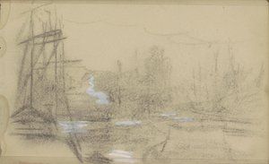 Veduta del porto da Jozef Israëls